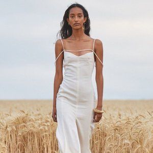 Jacquemus Camargue La Robe Linen Wedding Dress